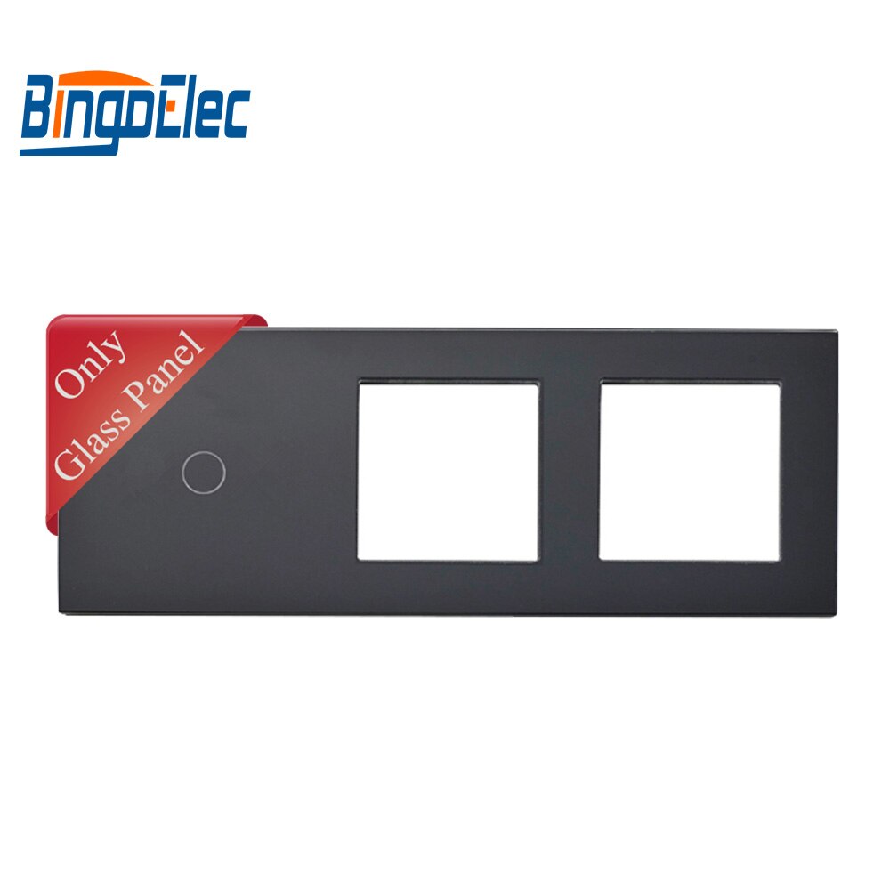 Toughened Glass 1g switch panel and socket frame, ... – Grandado