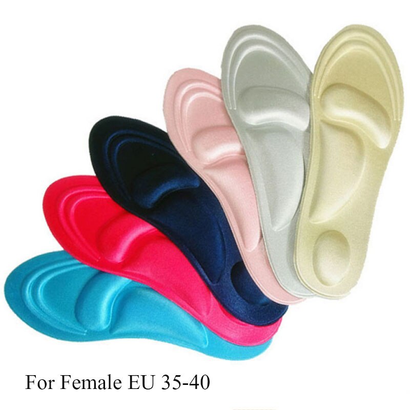 4D Massage Inlegzolen Superzachte Sportschoenen Binnenzool for Voeten