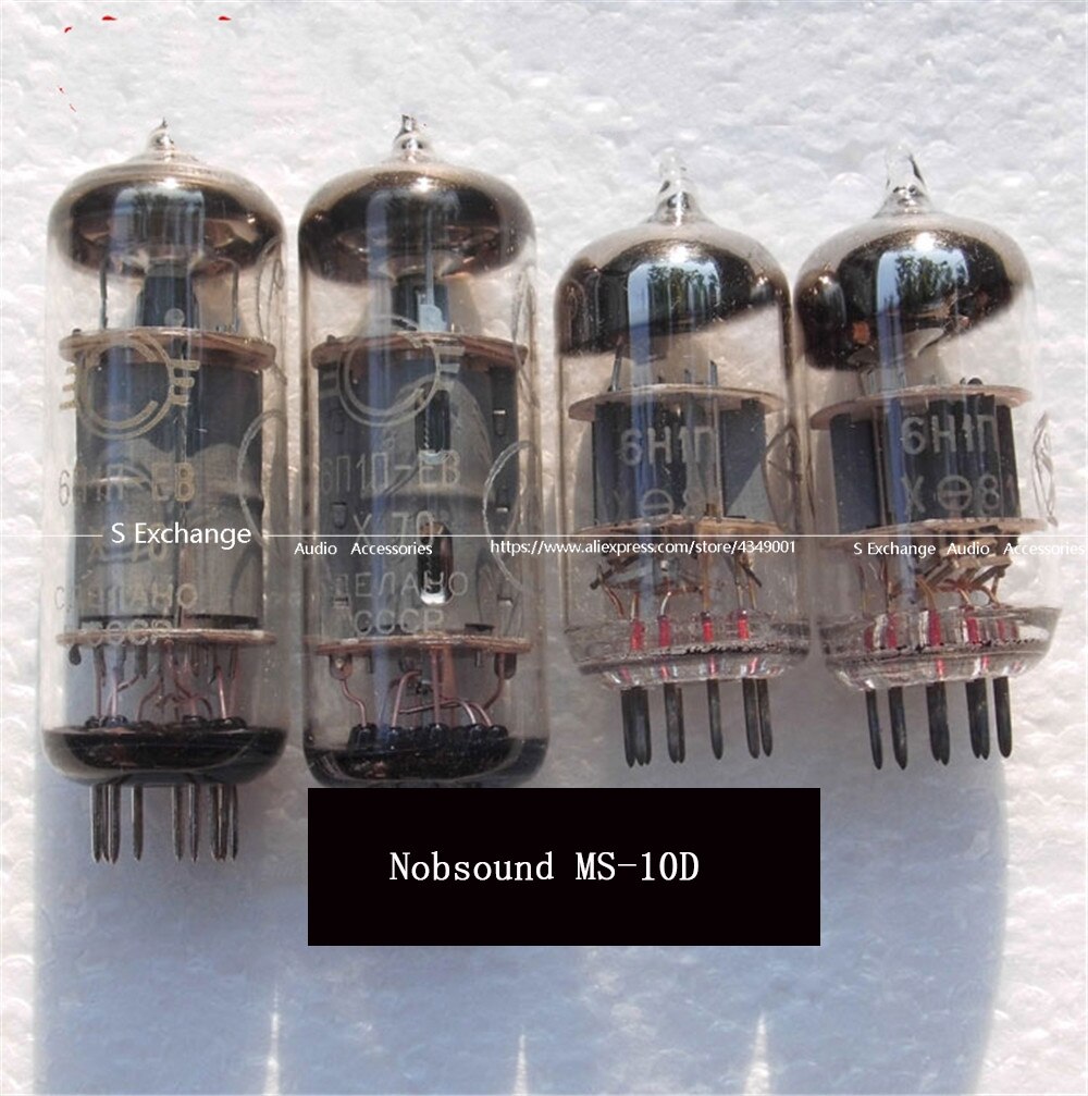 4 stks/partijen Upgrade kit Tube voor Nobsound MS-10D MKII Hifi 2.0 Vacuüm Buis Versterker USB/Home Audio
