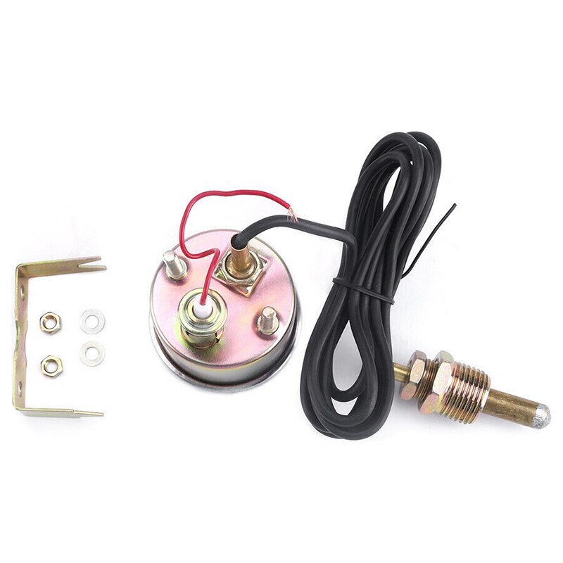 Universal 52mm Car Mechanical Water Temperature Temp Meter Gauge 100-220 Fahrenheit 12V