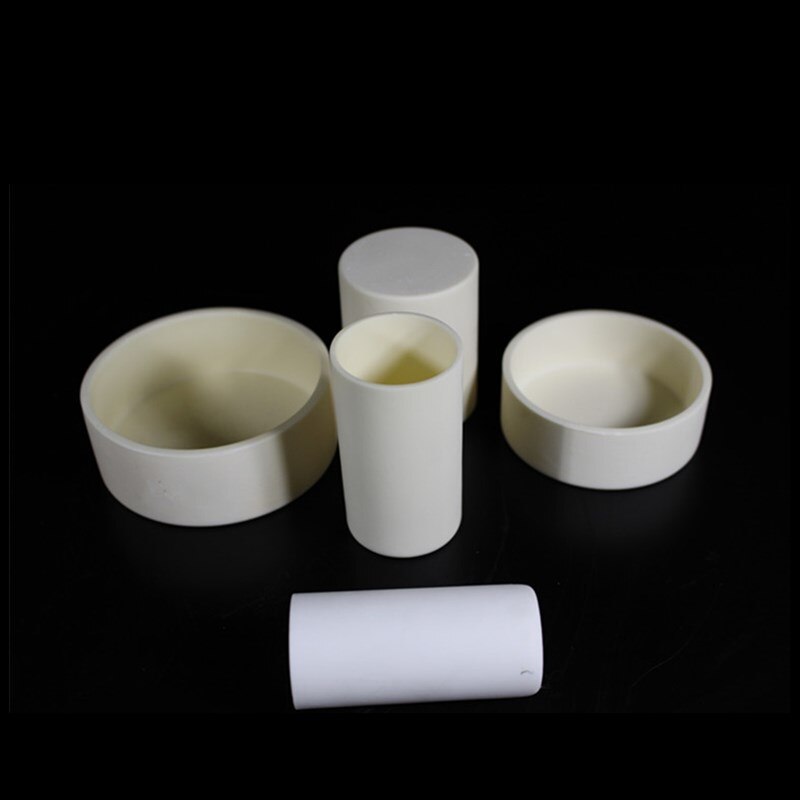Creuset en alumine 99.3% avec couvercles | Creusette cylindrique en corindon/creusette en céramique de 5ml