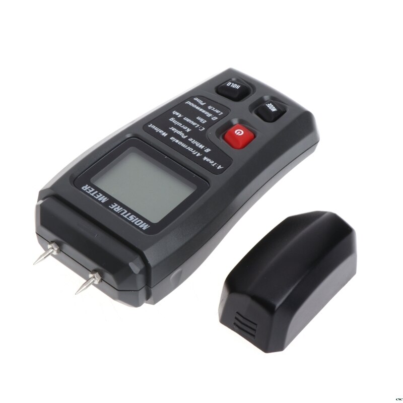 OOTDTY ahşap nem ölçer analizörü nem test cihazı kereste nemli dedektör higrometre 2 Pin