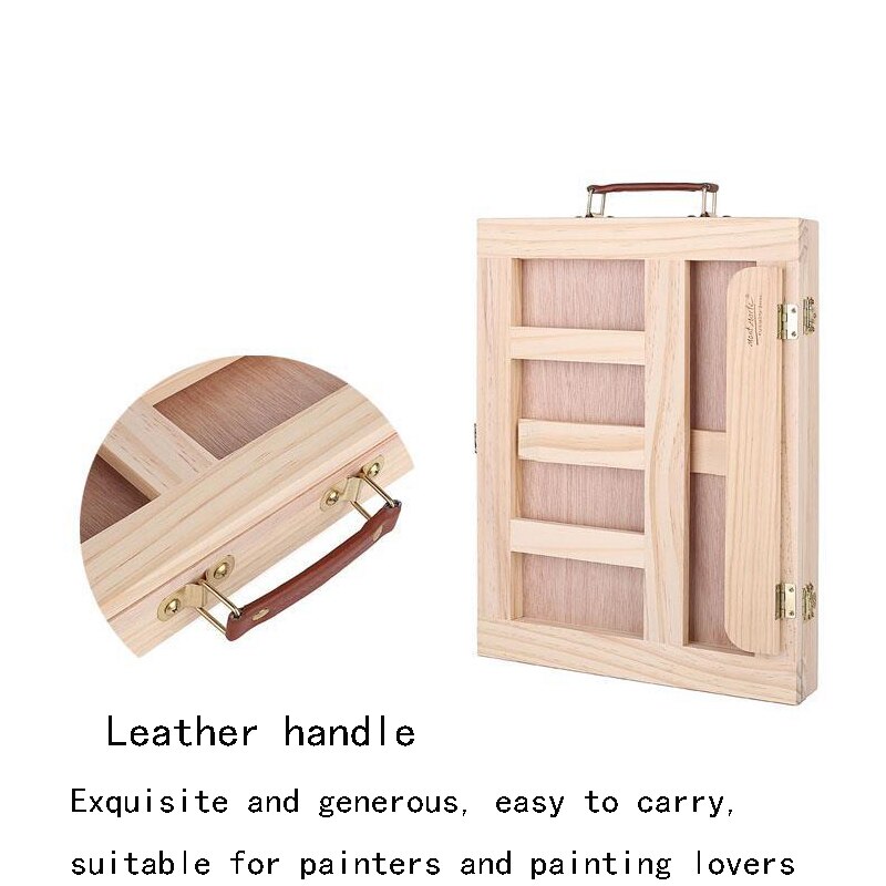 Mobilna 8K ambona sztalugi szkic deska drewniana szuflada składana przenośna akwarela sztaluga obraz olejny rama szkic szkic pokładzie