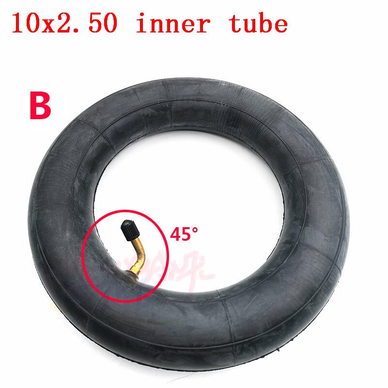 Neumático de nieve para patinete eléctrico, tubo interno de 10x3 pulgadas, para nieve todoterreno, Speedual Grace 10 Zero 10X 10x3,0 255x80: inner tube B