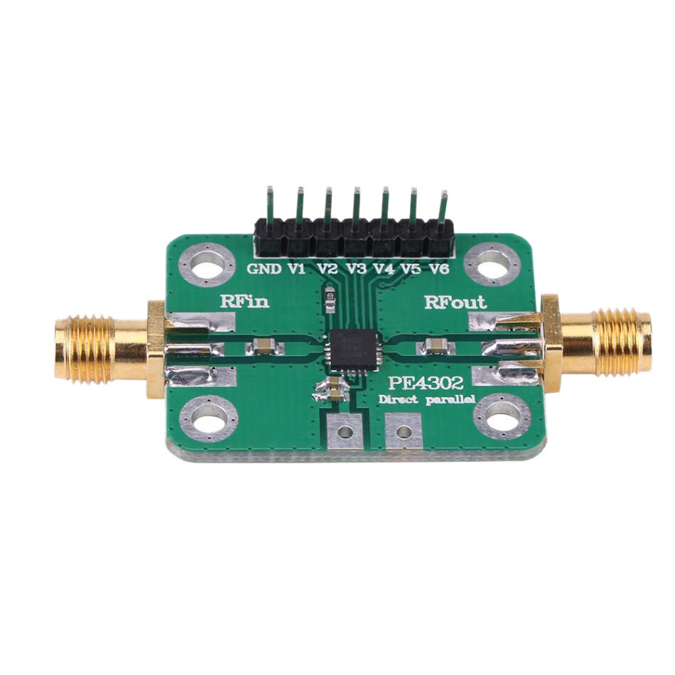 Atenuador RF PE4302 Control numérico atenuador paralelo modo inmediato 1MHz-4GHz NC atenuador