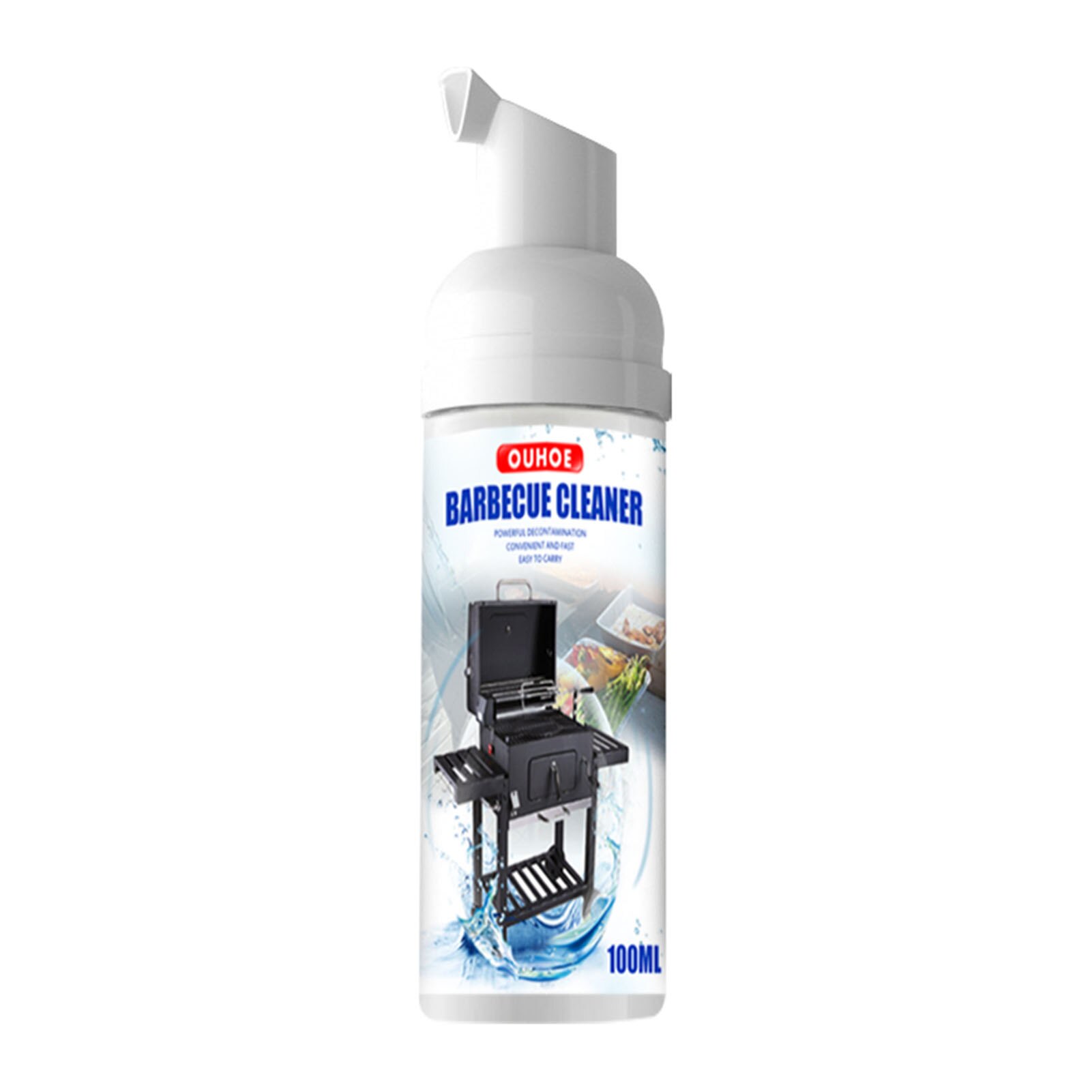 30/100ml Degreaser Cleaner Cooker Hood Oven Ventilator Removes Stubborn Grease Grime BBQ Barbecue Cleaner Kitchen Cleaning Tools
