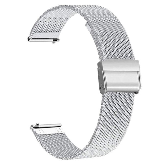 Milanese pulseira de relógio para huawei gt2 46mm 42mm loop pulseira para honra magia 2 46mm cinta aço inoxidável pulseira de metal: 1 / Honor Magic 2 46mm