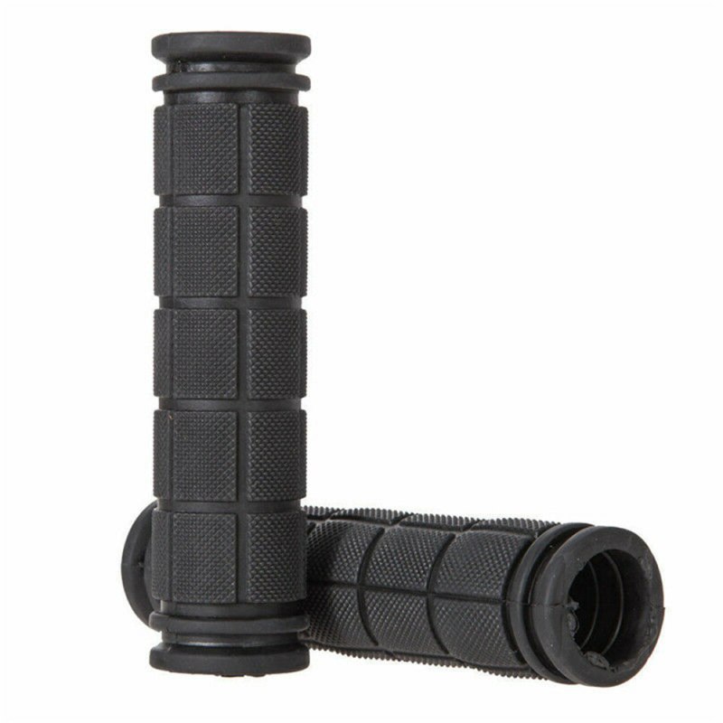 1Pair Soft Rubber Cycling Bicycle Hand Grips Outdoor MTB Mountain Bike Handlebar Grips Anti-slip Support Grips Bike Part: OTWYY0012BL00