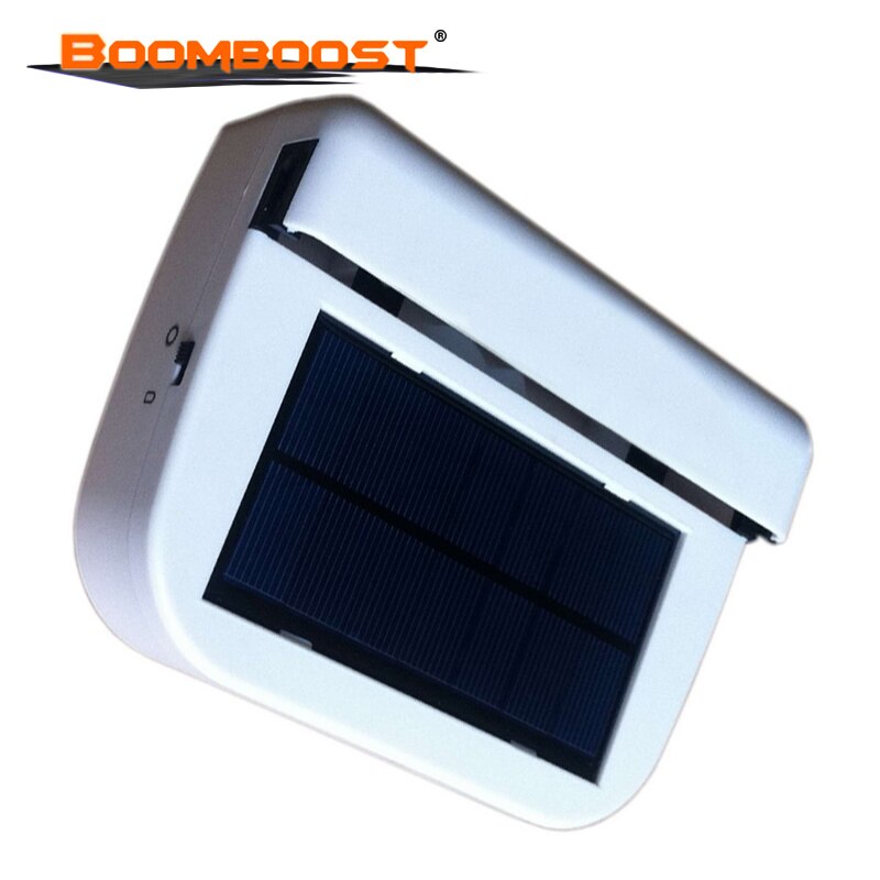 Solar powered Fan Car window auto Ventilator Cooler fan Air Vehicle Radiator