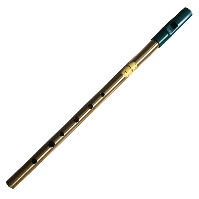 Ottone Irlandese Fischietti Flauto Clarinetto di Latta Clarinetto D Flauto di Metallo Strumento Musicale Principiante essenziali Robusto: Default Title