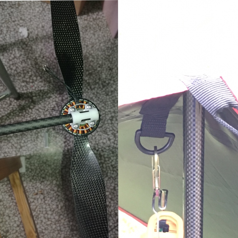 1 pz lunghezza 500 mm tubo in fibra di carbonio materiale composito ad alta durezza 3K Twill opaco per aeromobili per la protezione delle piante