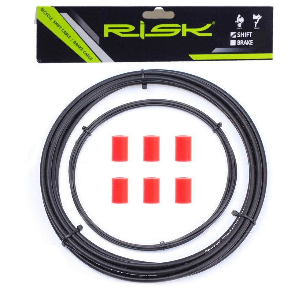 3 Meter Mountain Road Fiets Shift Derailleur/Brake Outer Case Kabel Slang Behuizing Voor Vouwen/Skid Fiets/gedeeltelijke Elektrische Fietsen: Black Variable speed