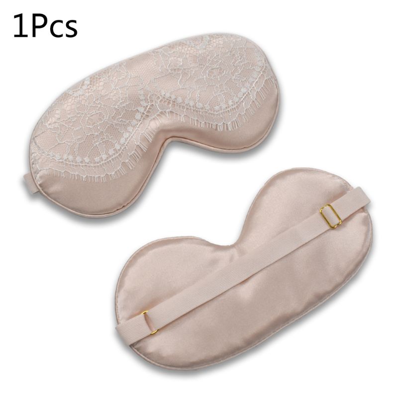 Sleep Eye Mask Padded Shade Cover Travel Sleeping Relax Aid Blindfold E65F