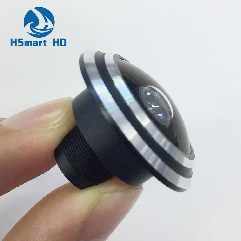 1.7mm Fish Eye View Wide Angle Door Camera Lens m12x05 IR Board Mount for HD 1080P Camera