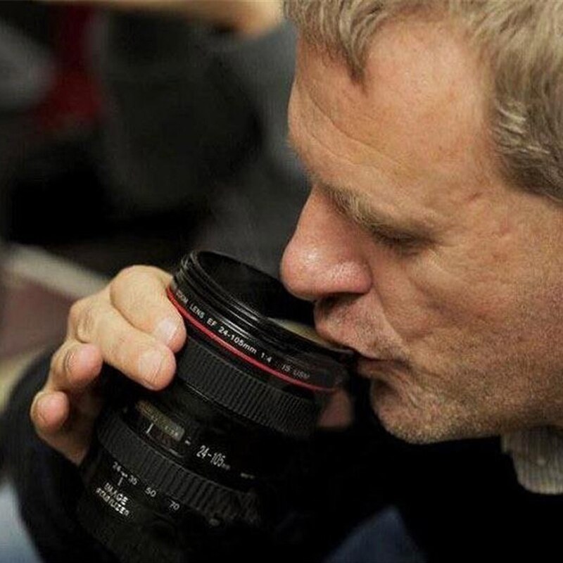 Tasse à mélanger automatique en forme d'appareil photo SLR, , mélangeur de café, lait, tasse de boisson, mélangeur paresseux intelligent, tasse thermique