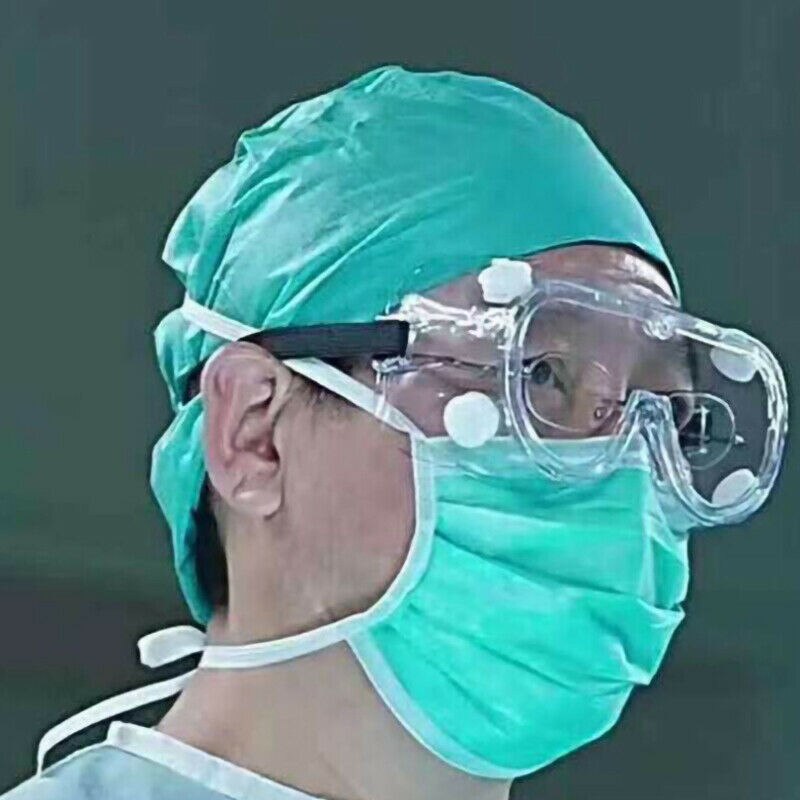 Gafas de seguridad antiniebla para los ojos, gafas de trabajo antivirus, a prueba de viento, antisaliva, gafas para nadar transparentes, protección ocular