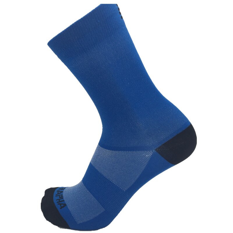 Cycling Riding Sport Socks Women Men Outdoor Hiking Basketball Socks Breathable Compression socks: Blue / EU 39-45