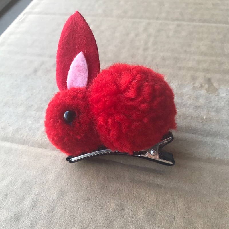 Cute Rabbit Hairpin Hair Ring: 34
