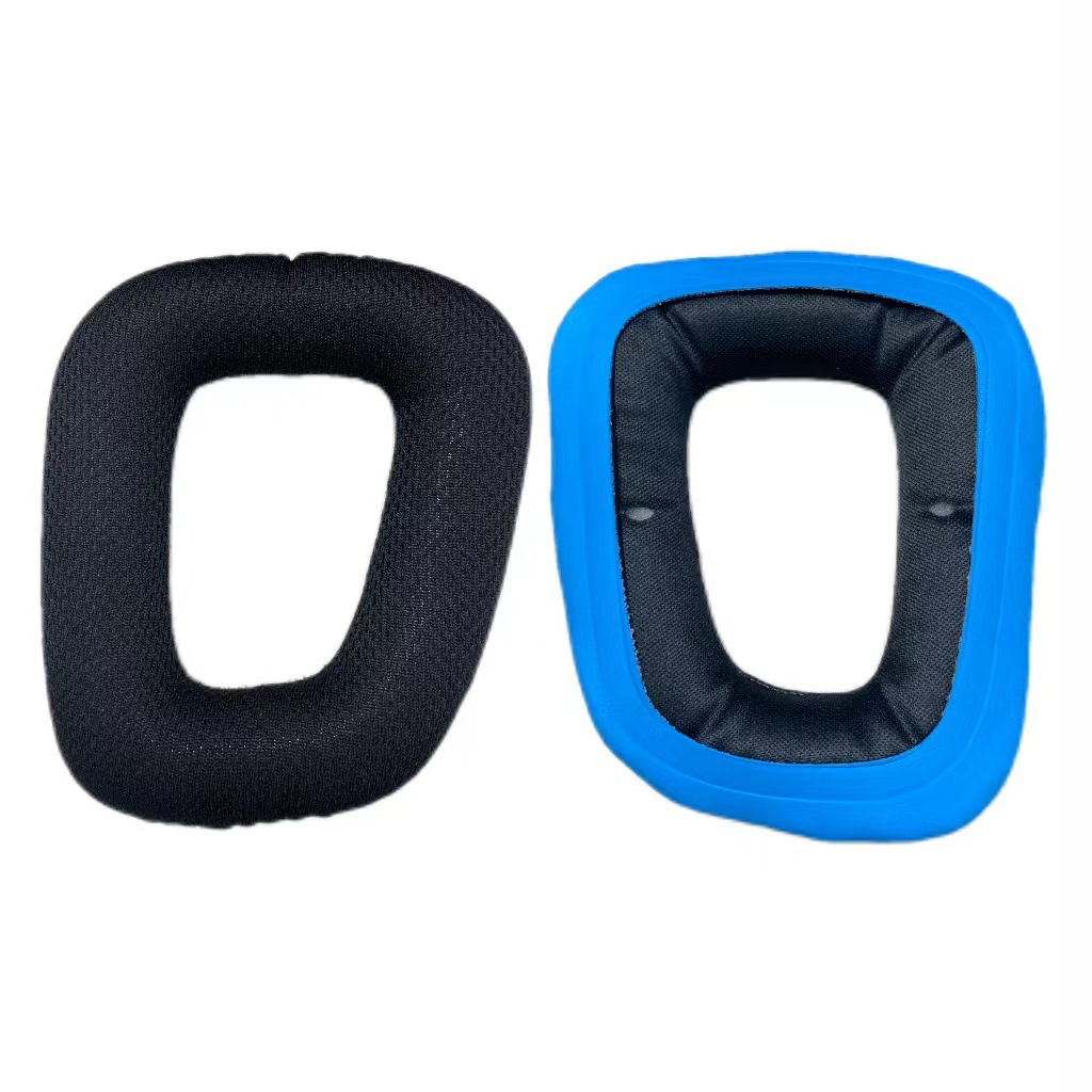 Ersatz-Ohrpolster-Ohrpolster-Abdeckung für Logitech G35 G930 G430 F450 G331 G231 G431 Lightspeed kabellos Spielen Headset: Licht Grau