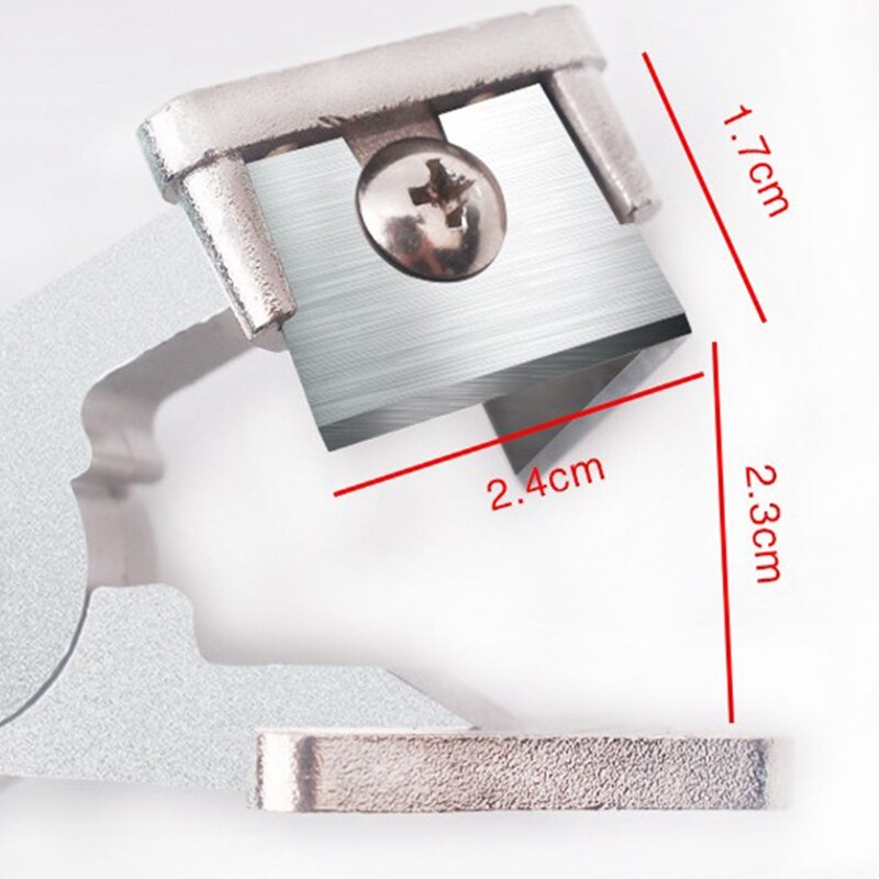 V-Shaped Rubber Strip Scissors 90 Degree for Doors Window Sealing Industrial Grade Right Angle Rubber Strip Scissors