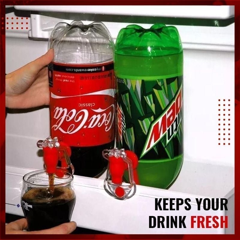 1PCS Drinking Water Dispenser Coke Soda Dispenser Bottle Inverted Carbonated Beverage Upside Down Dispenser Machine