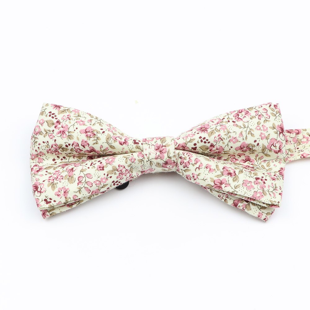 Kleurrijke Bloemen Strikjes Mode Katoen Print Bowtie Stropdassen Voor Mannen Wedding Party Pakken Gravata Vlinder Sjaaldassen