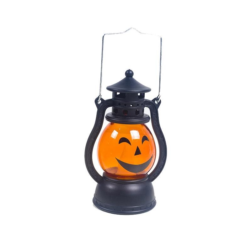 Halloween Decoration LED String Lights Lantern Pumpkin Lamp Light String Festival Bar Home Party Decor Halloween Ornament Props: B