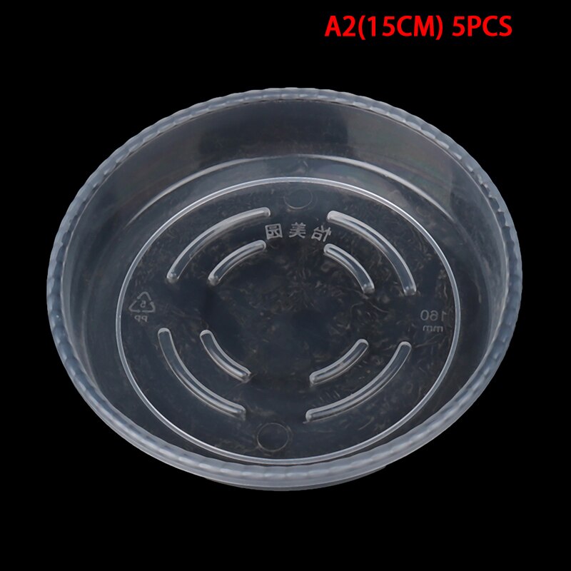 Plastique épaissir rond plante Pot socle soucoupe Pot de fleurs plateau pour jardin cuisine balcon: A2