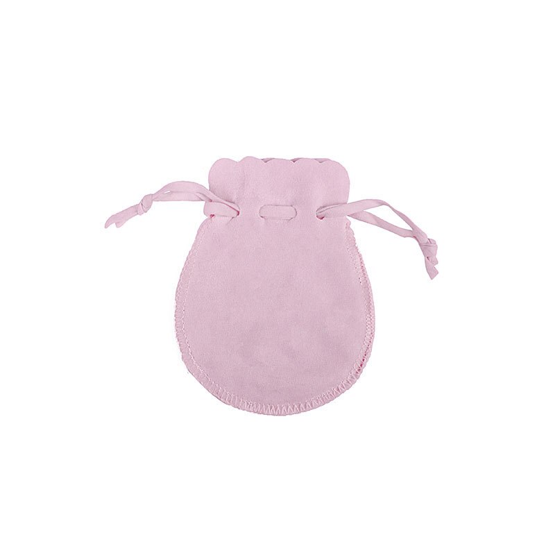 Bolsita de terciopelo dibujable, bolsita de calabaza, lote de 50 unidades, 9x12cm: 9x12cm Pink
