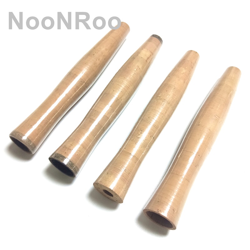 NooNRoo half & full wave fly rod grips AA/ AAA grade with rubber cork , fishing rod Handle