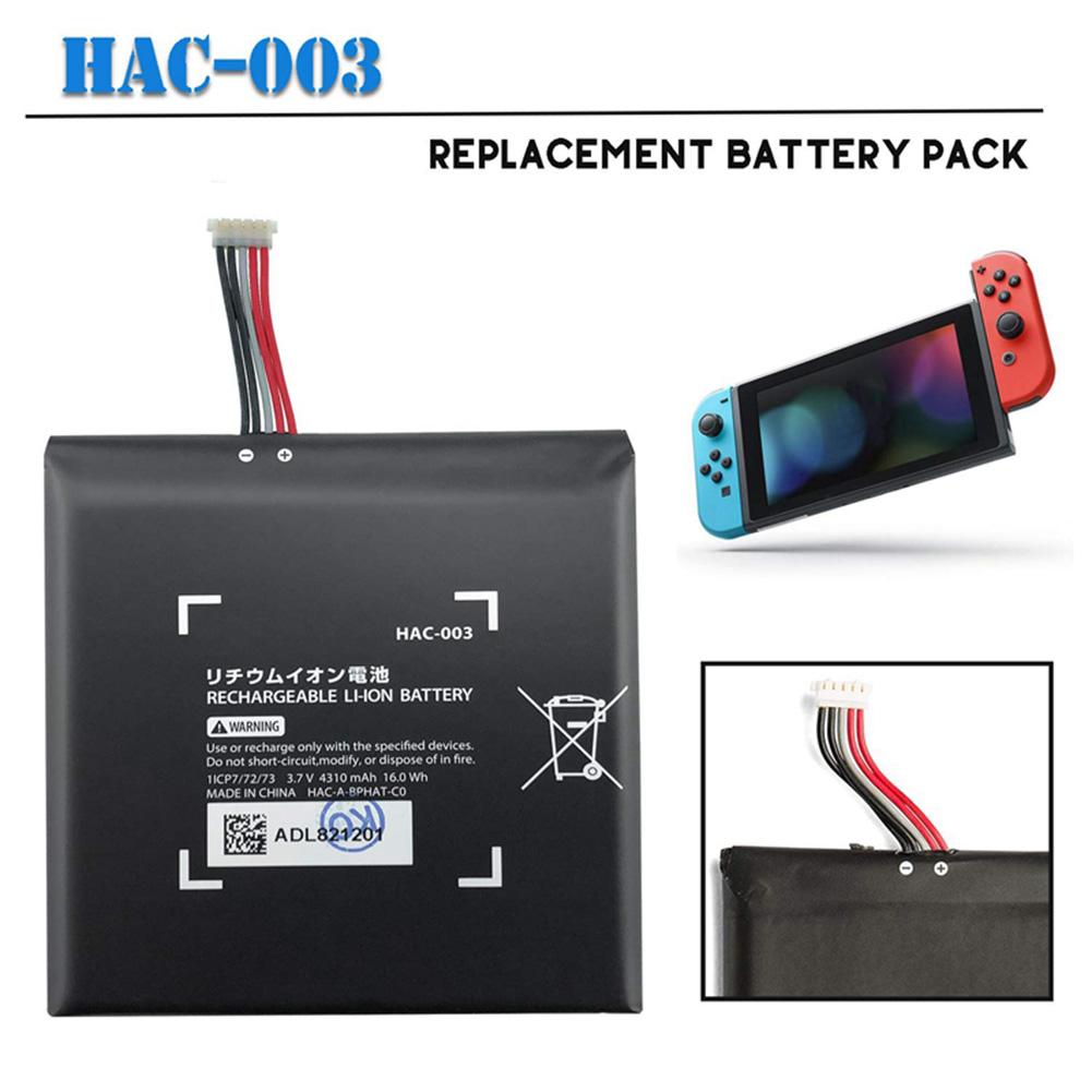 3.7 V 4310 mAh Li-Ion Batteria Ricaricabile del Caricatore di Batteria di Ricambio per Nintend Nitendo Switch di Console