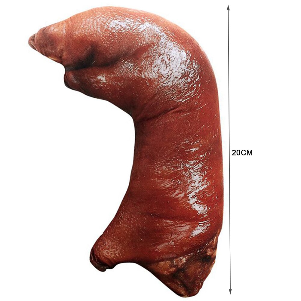 20Cm Simulatie Draver Nep Voedsel Varken Been Prank Truc Speelgoed Halloween Party Prop