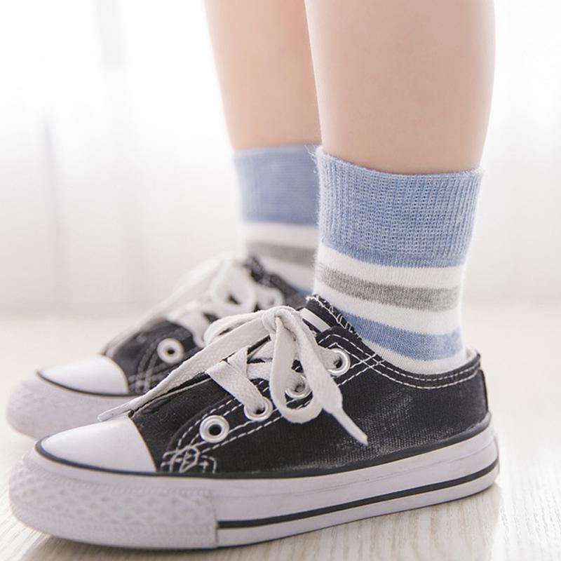 5 paare/paket Herbst Unisex Baby Jungen Socken Kinder Socke Baumwolle Kinder Mädchen Socken 0-6Y