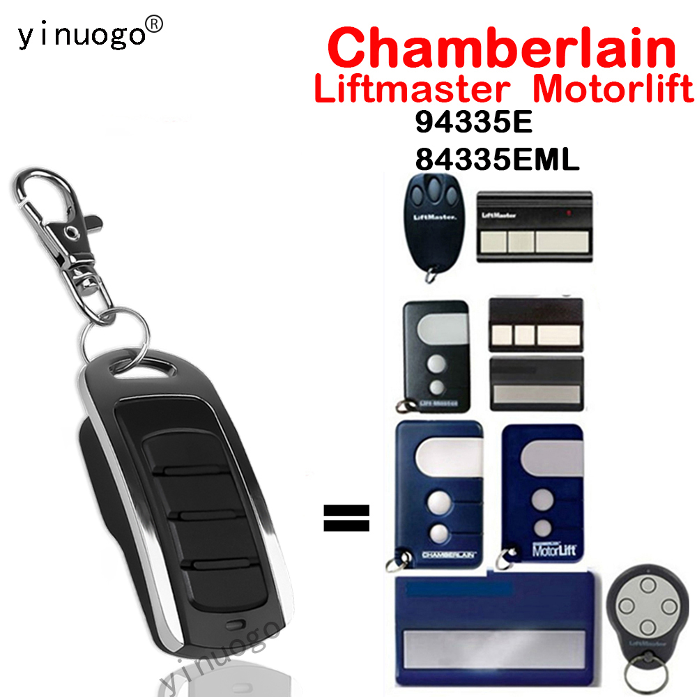 Chamberlain Liftmaster Motorlift 94335E 84330E 84335E 84335EML1A5639-7 Garagedeur Afstandsbediening 433.92Mhz Garagedeuropener