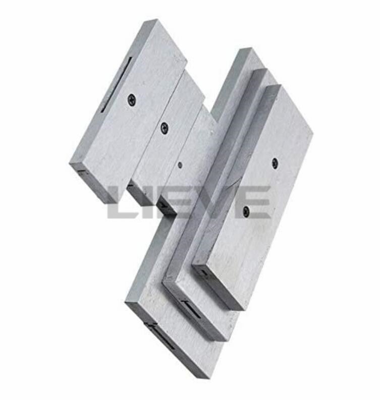 6pcs 3/8 to 2-1/4 Inch Adjustable Parallel Block Set Precision Steel Parallel Gauge Block Measurement Lathe Tools