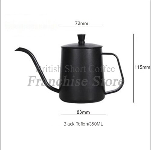 Vertical Pattern Glass Cafeteira Drip Coffee Maker Factory Stock Glass Sharing Pot V60 Set Supporting Coffee Tools: 350ML