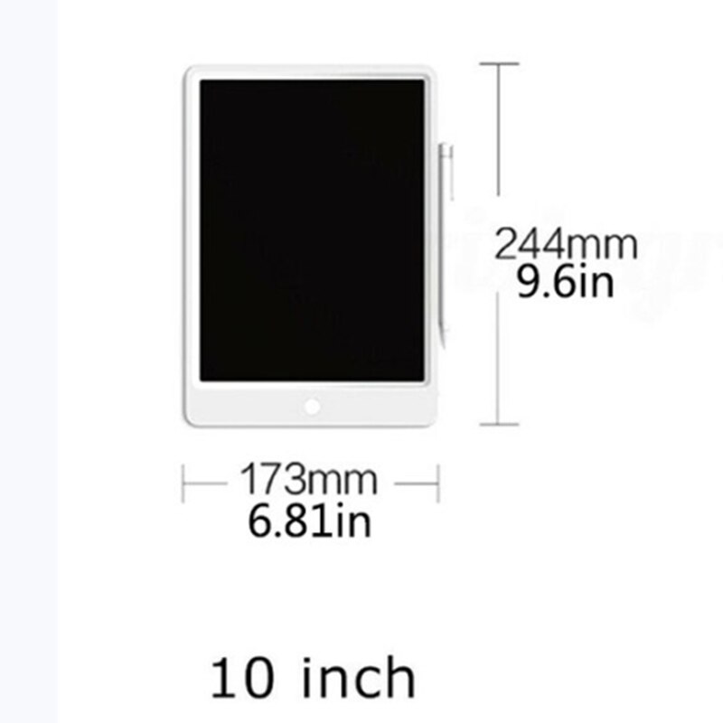 Original Xiaomi Mijia LCD Writing Tablet Electronic Handwriting Drawing Board Message Board With Pen: 10 inch