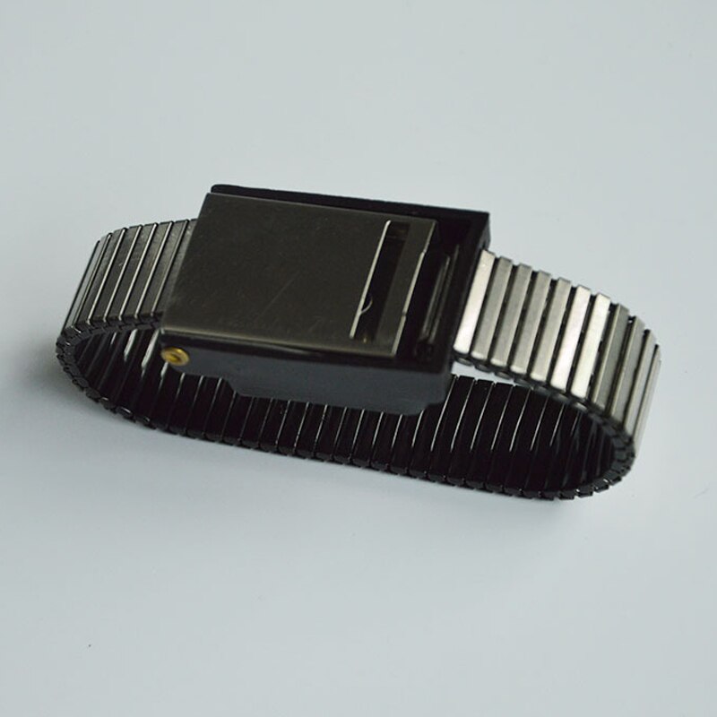 Antistatische Polsband Esd Polsband Blauwe Metalen Ontlading Voor Elektricien Ic Plcc Werknemer