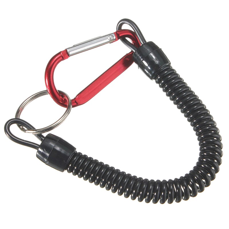 Cordones de pesca cuerdas de navegación Kayak Camping pinzas seguras Lip Grips aparejos herramientas de pesca accesorio de pesca mosquetón