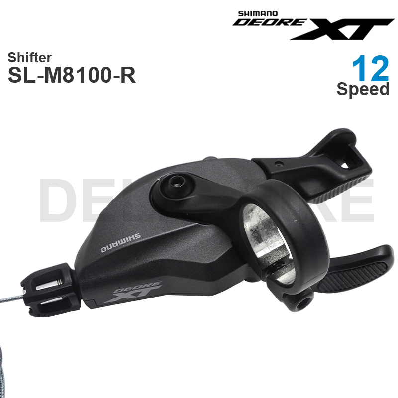 Levier De Vitesse Droit Shimano Deore XT SL-M8100-R - 12 Vitesses, Trigger, Neuf En Boîte