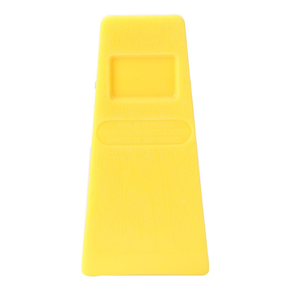 5/8/10 inch Plastic Tree Felling Wedge Felled Chock Cutting Spiked Wedge Woodcutting Tool for Logging Cleaving Chainsaw Yellow: 5inch yellow
