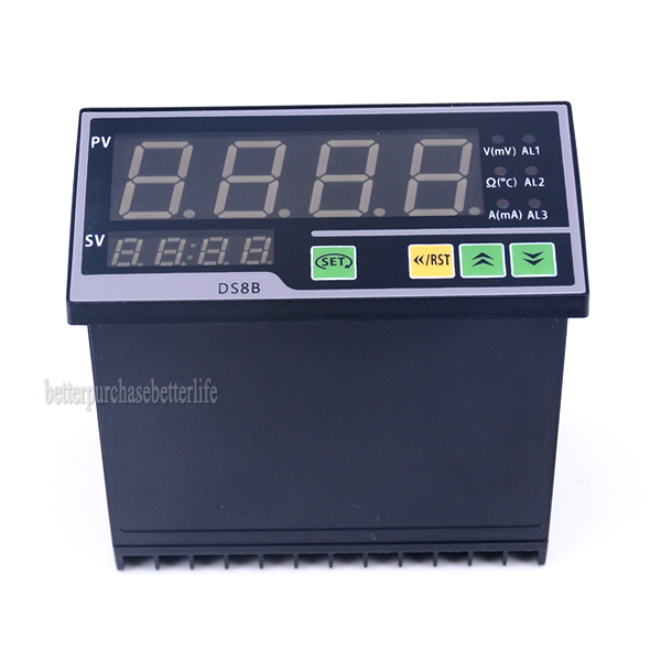 Intelligent Sensor Meter Pressure Transmitter Display Meter,TC,RTD,mA,mV,V Input Sensor Display Meter
