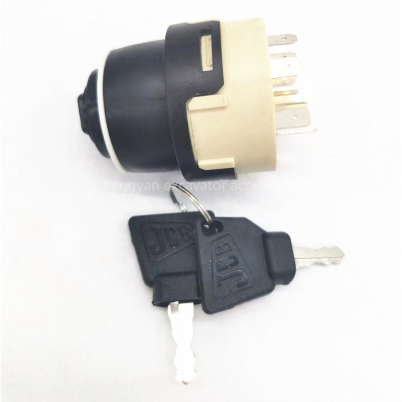 Interrupteur d'allumage avec 2 clés pour tracteurs de fourche, ELT20-0039 701/80184 JCB 210 240 230 370 701/80184 85804674 50988