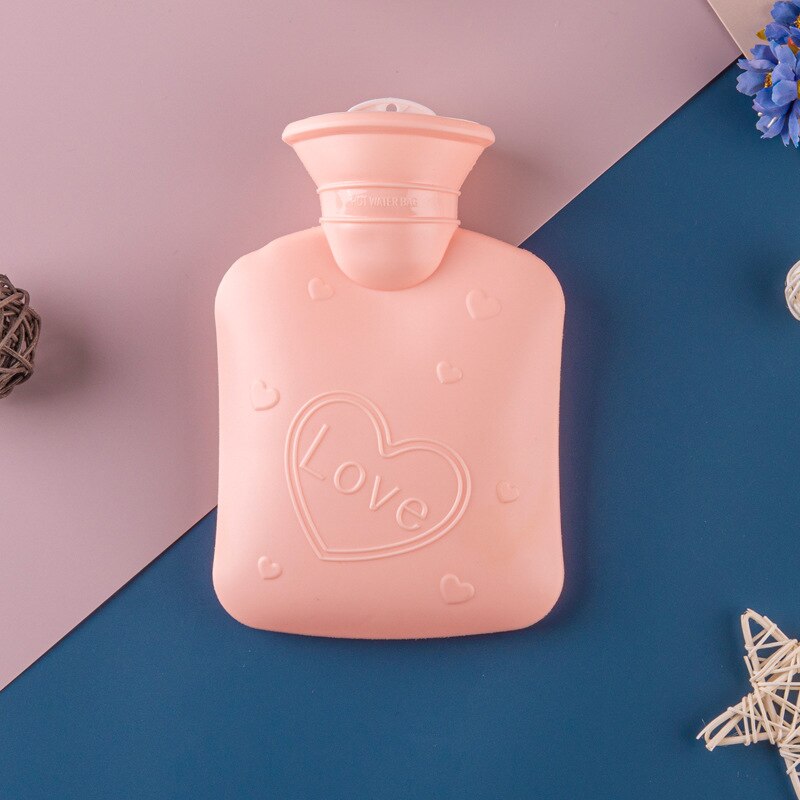 La borsa riutilizzabile dello scaldamani riutilizzabile della bottiglia di acqua calda dell&#39;iniezione di acqua calda del coniglio di accovacciatura di inverno può essere utilizzata In classe: C-Pink