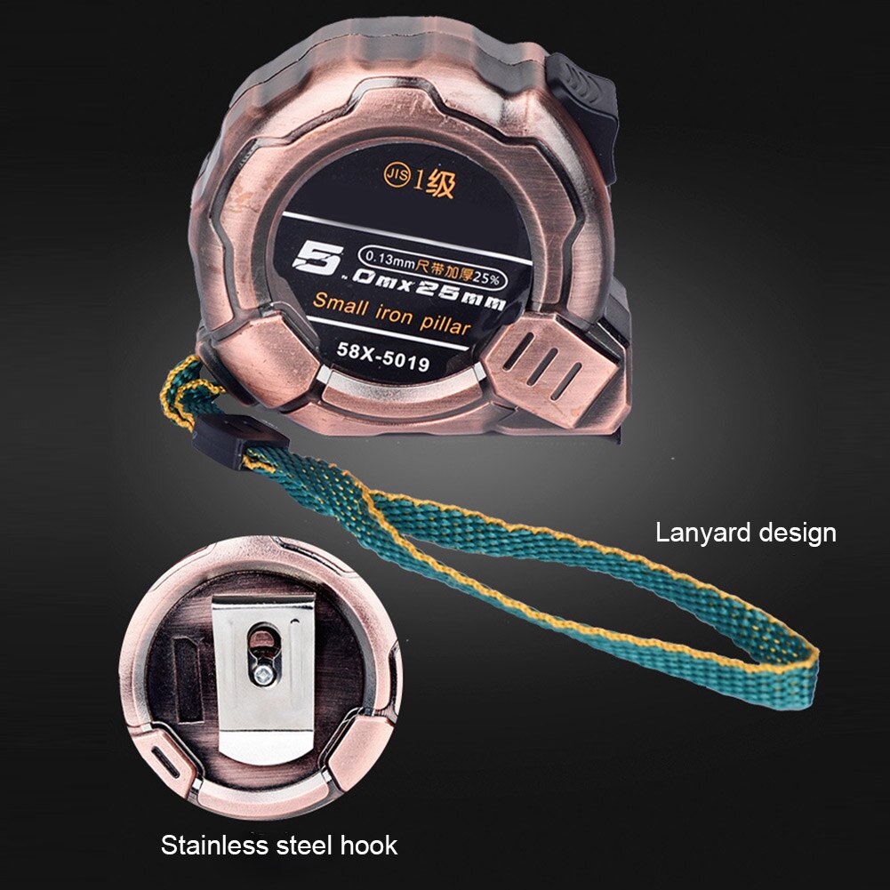 Tape Measure 3/5/7.5M Steel Tape Measure Box Ruler Telescopic Ruler Meter Rulers Metric Tapes JDH99