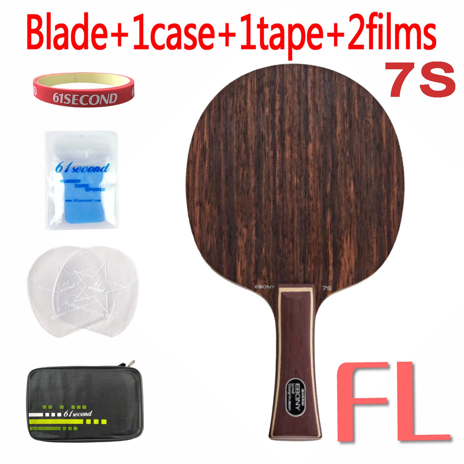 Original Sanwei H5s H7s Table Tennis Racket Ping Pong Blade Bat: H7S FL with FM