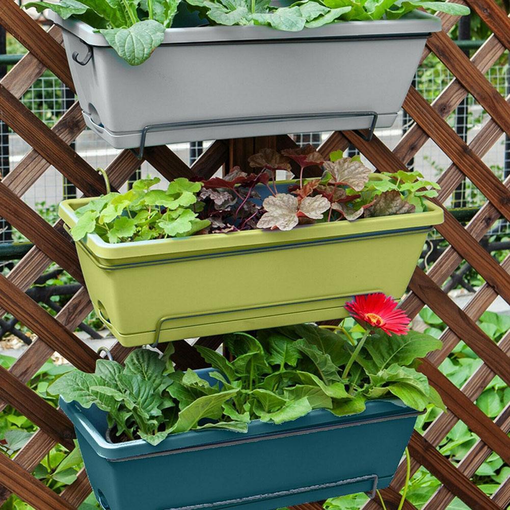 Vegetable Pot Planting Box Family Balcony Vegetable Tree Planting Flower Planting Large Pot Extra Pot Planter Plastic Outdo U9O9
