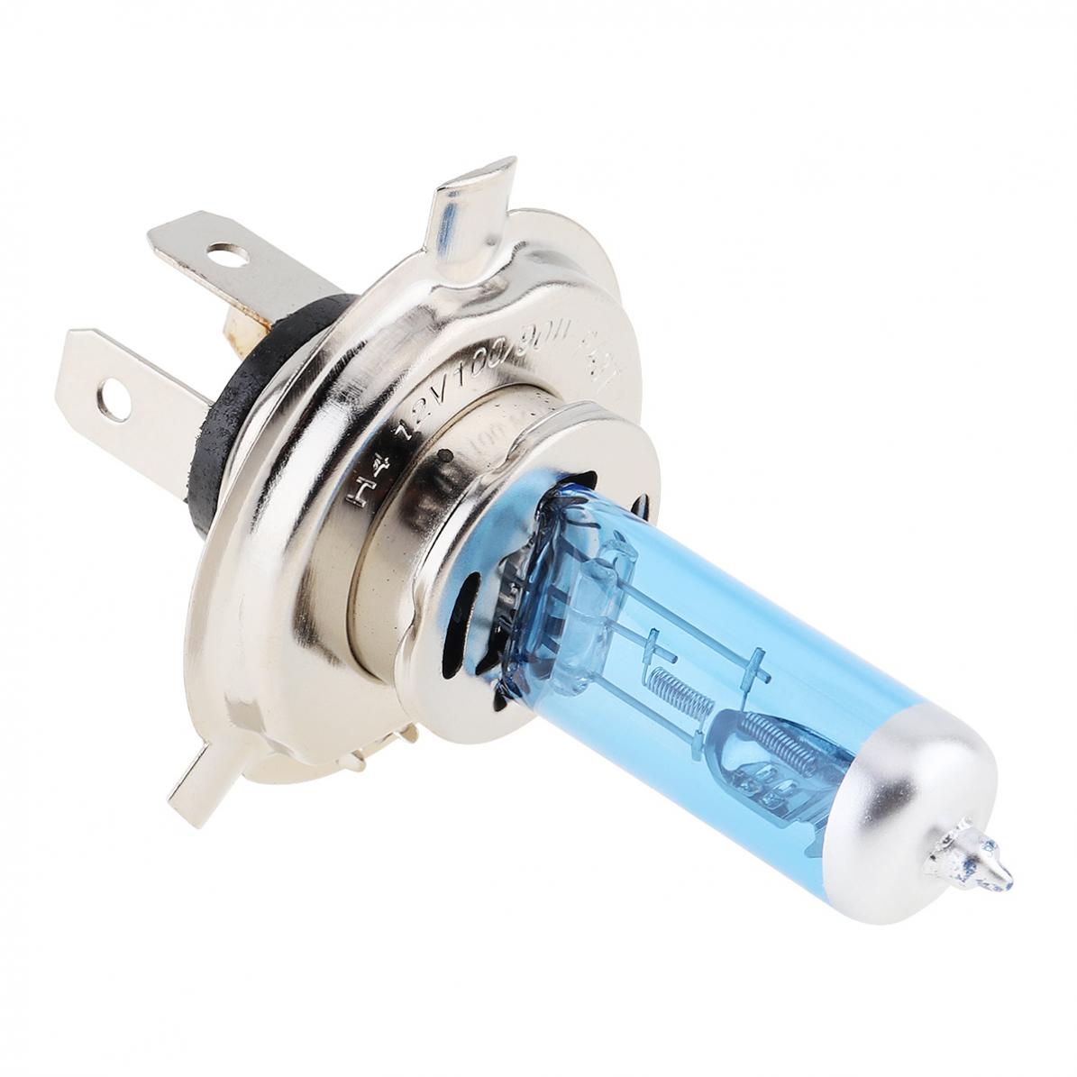 12V H4 100 / 90W 5000K Weißes Licht Super Helle Auto Xenon Halogen Lampe Auto Front Scheinwerfer nebel Birne