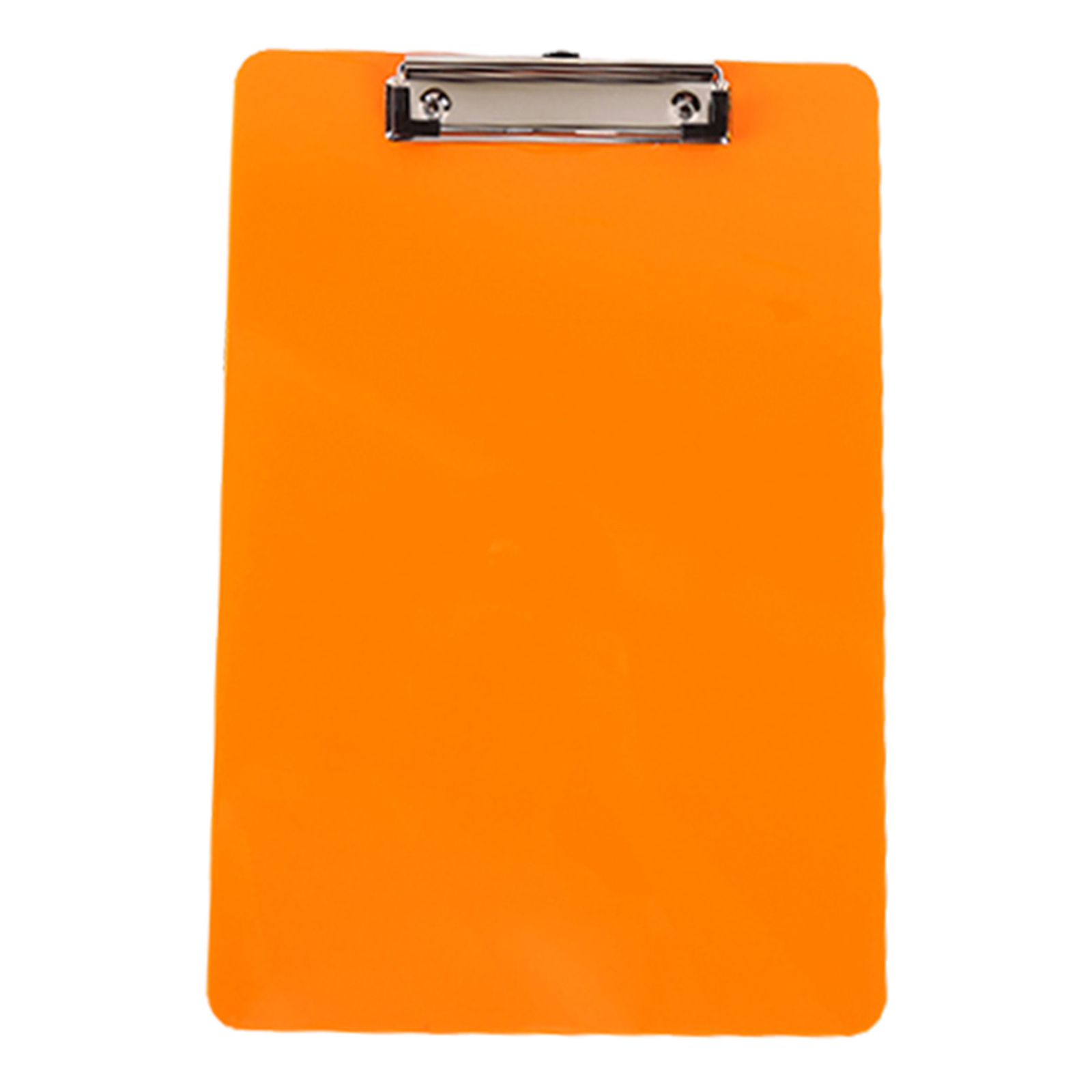 A4 Bestand Map Klembord Schrijven Pad Memo Clip Board Met Clips Test Papier Organizer Schoolbenodigdheden Kantoorbenodigdheden: Orange