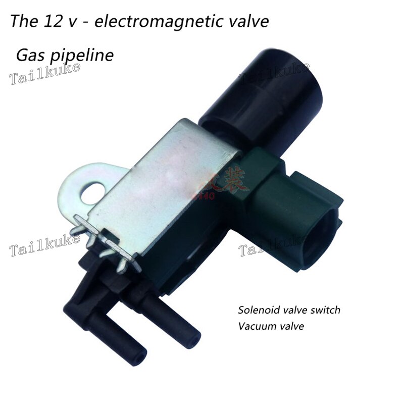 Exhaust Valve Car Vacuum Solenoid Valve Air Pipe Control Valve Two-position Three-way Solenoid Valve Sports Car Sound